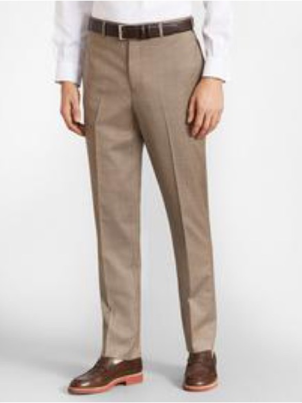 Brooks Brothers Men's Tan Dress Pants